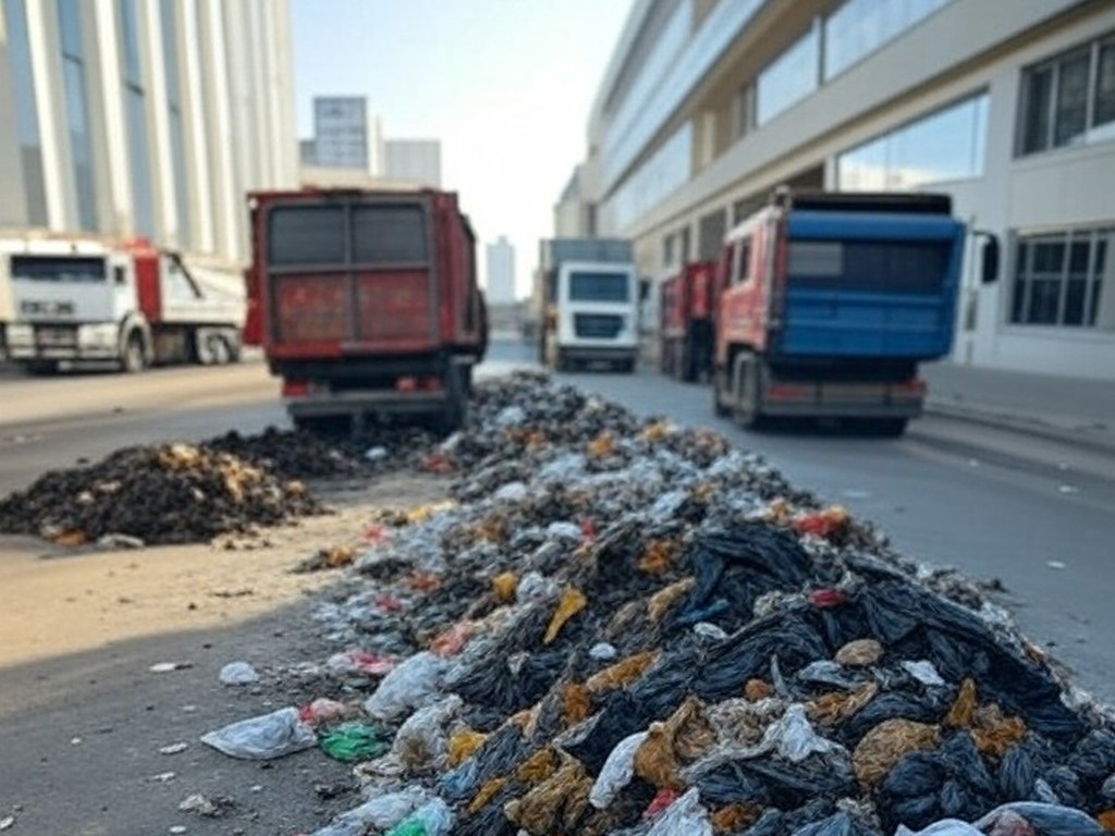 Rua no Setor Comercial Sul em Brasília com remoção de 63 toneladas de lixo durante requalificação pelo Governo do DF.