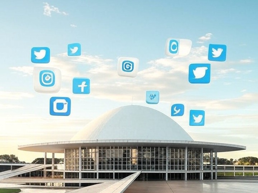 Edifício do Congresso Nacional representando discussão sobre lei de restrição de redes sociais a crianças no parlamento egípcio.