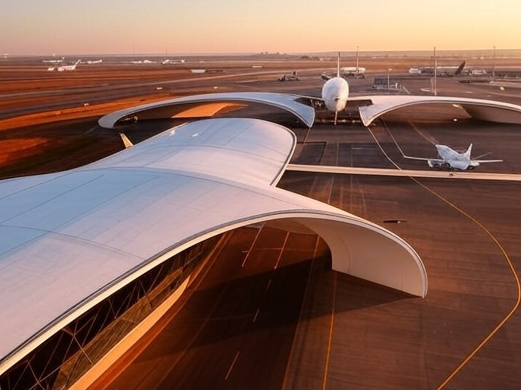 Vista do Aeroporto Internacional de Brasília, eleito o segundo mais pontual do mundo pela Cirium.