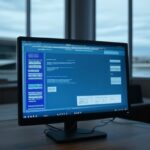 Imagem de smartphone com alerta de golpe online, ao fundo arquitetura de Brasília, representando fraudes em pagamentos no DF.