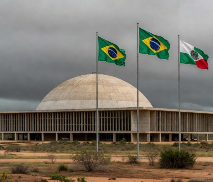 Edifício da CLDF em Brasília sob céu nublado, simbolizando polêmica em título honorário a ministro com críticas no judiciário.