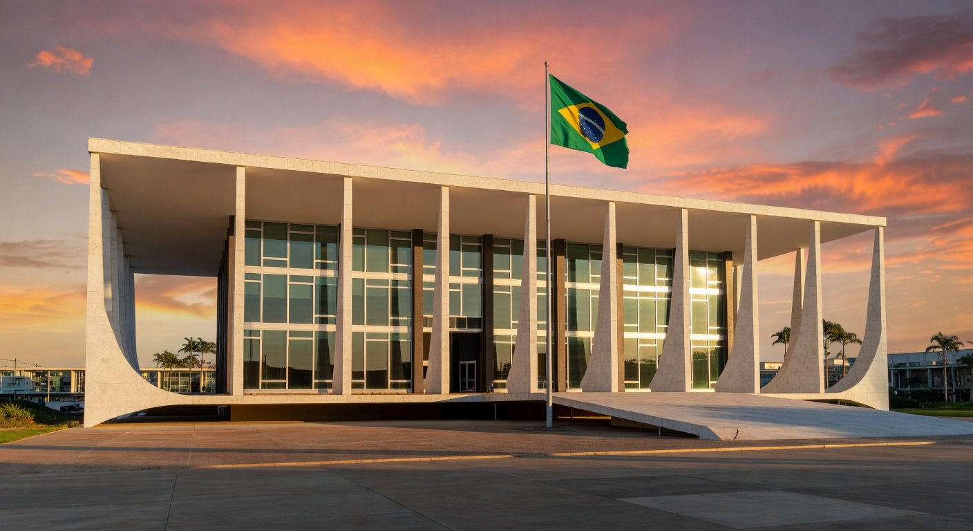 Edifício do STF em Brasília, representando esclarecimento sobre mensagens não recebidas por Alexandre de Moraes.