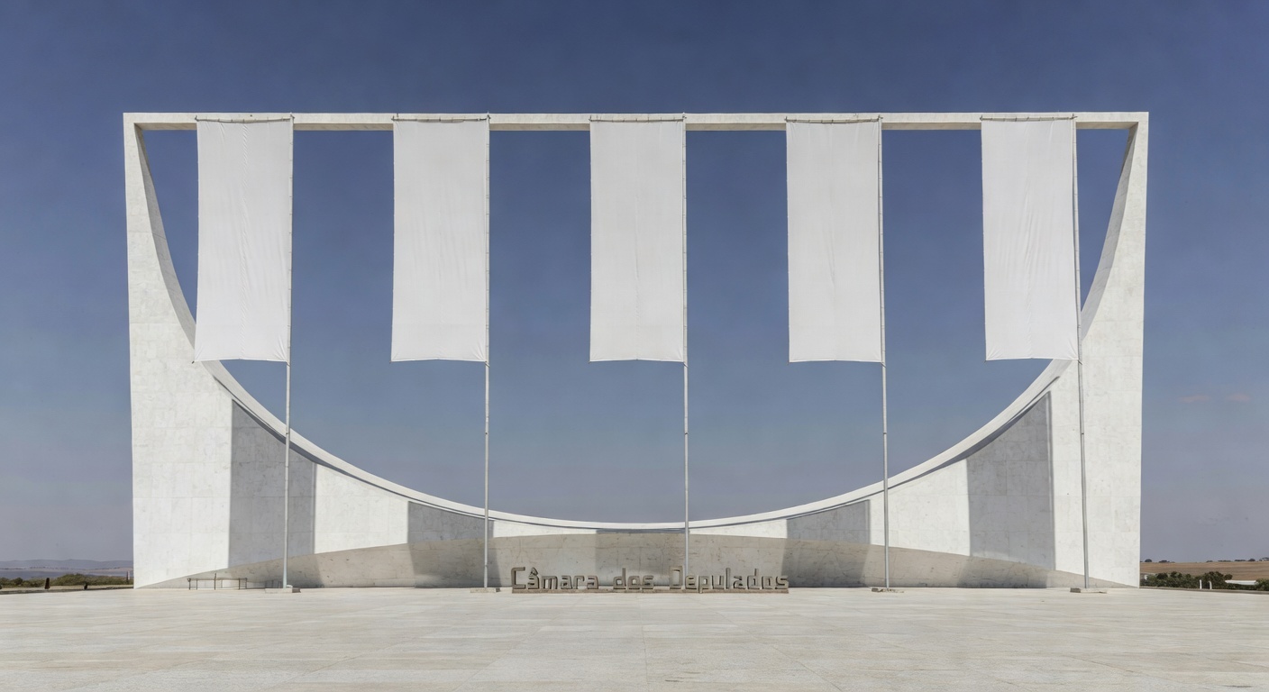 Fachada da Câmara Legislativa do DF sob céu nublado, representando violência crescente e impunidade na Procuradoria da Mulher.