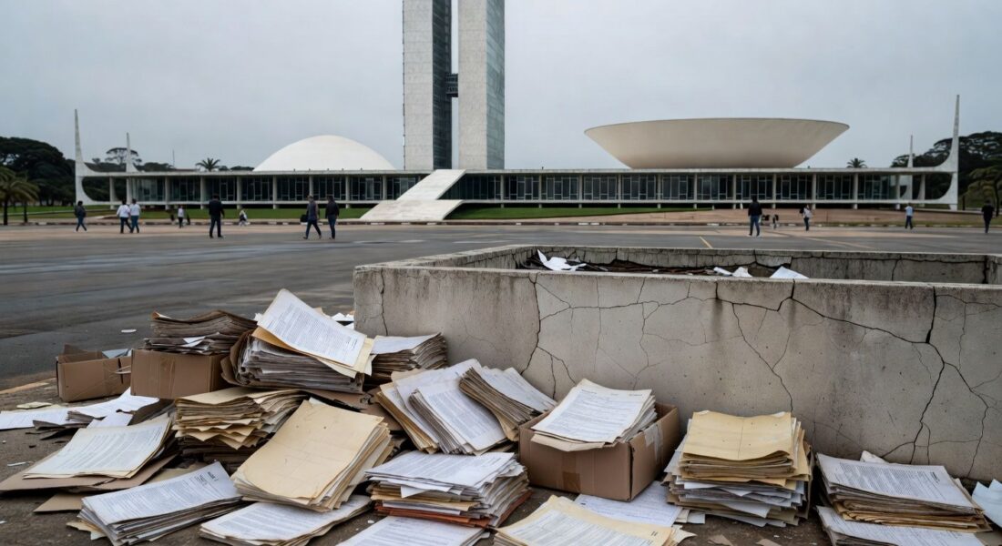 Edifício da CLDF em Brasília, simbolizando evento sobre governança em meio a críticas por falhas no DF.