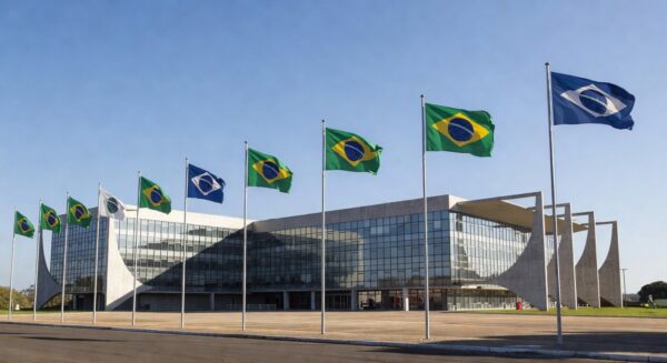 Edifício da PGR em Brasília representando denúncia por importunação sexual contra ex-ministro.
