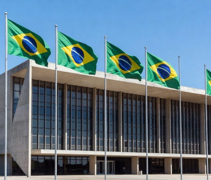 Fachada de tribunal de justiça no Paraná, representando repúdio a ataques racistas contra juízes.