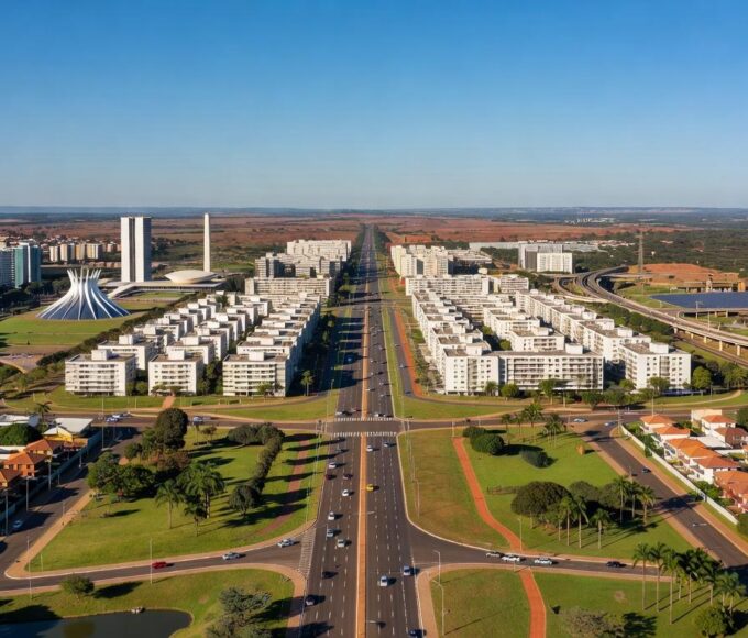"Se todos os bairros de Brasília tivessem a mesma qualidade das superquadras com área verde, ciclovia e comércio próximo, seria bem melhor para todos em um cenário de mudanças climáticas e desafios globais". Caio Frederico e Silva, diretor da faculdade de Arquitetura e Urbanismo da UNB (FAU/UNB) (foto: Ed Alves/CB/D.A Press)