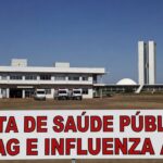 Hospital em Brasília emitindo alerta por alta de casos de SRAG pela variante K do Influenza A no Distrito Federal.