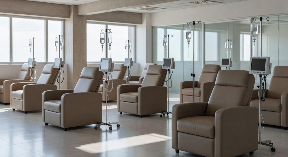 Hospital de Base em Brasília, foco de debate sobre centro de infusão para doenças crônicas.