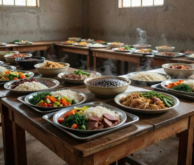 Restaurante comunitário reformado pelo GDF no Distrito Federal