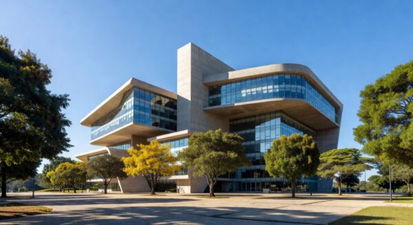 Edifício do Tribunal de Justiça do DF em Brasília