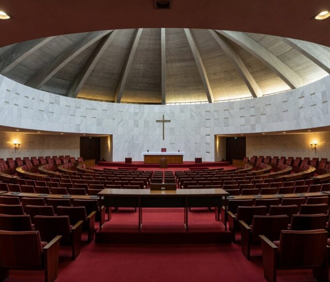 Plenário da Câmara Legislativa do DF com homenagem religiosa à Shalom