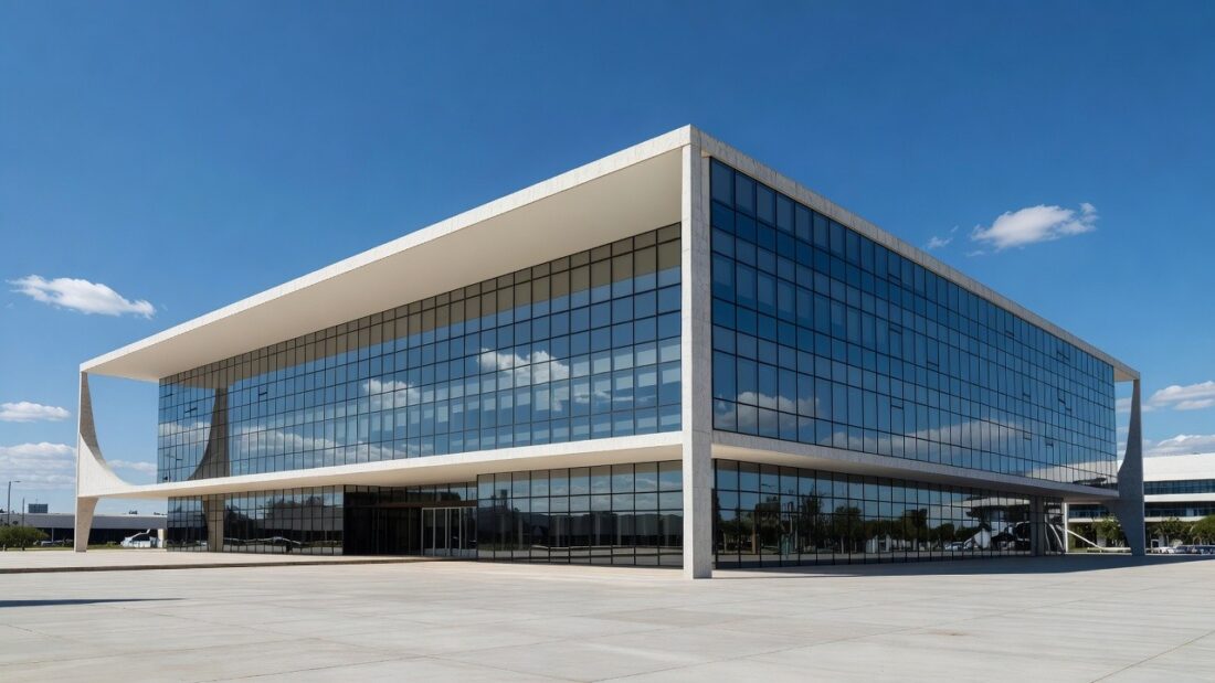 Prédio do Banco de Brasília em Brasília representando reestruturação com empréstimo de R$ 6,6 bi
