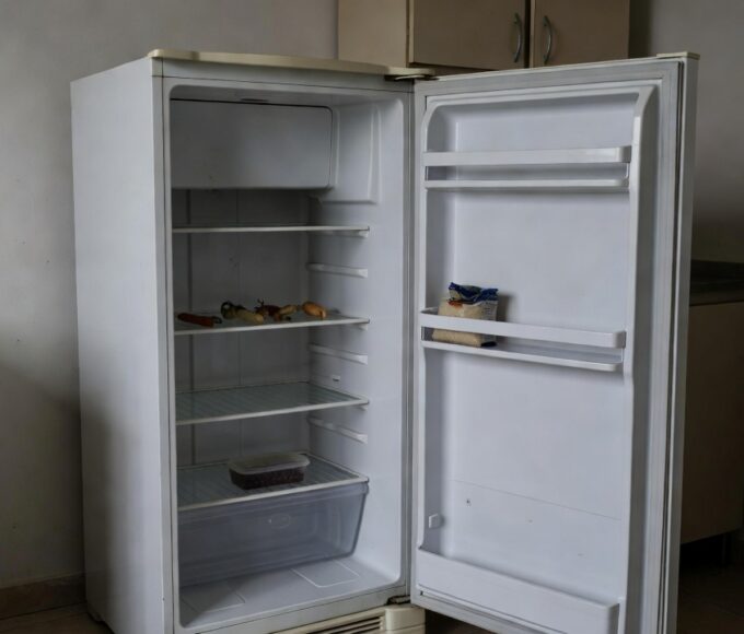 Mesa com refeição escassa representando insegurança alimentar entre idosos no DF