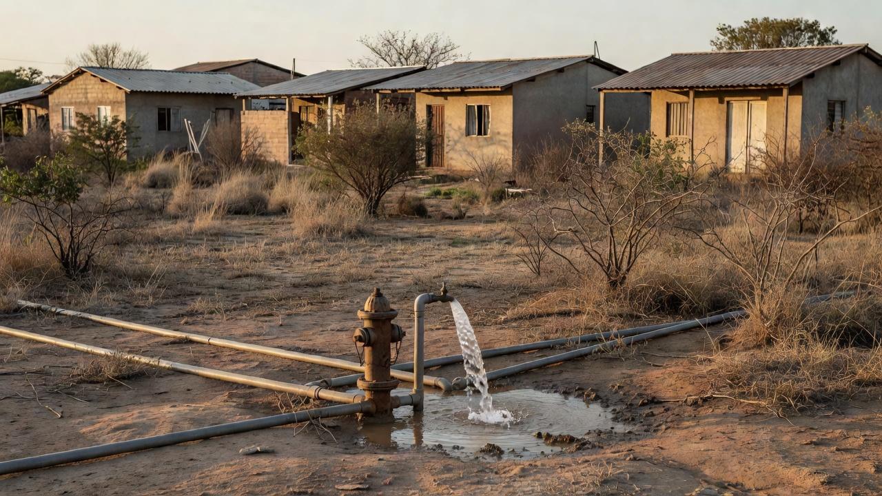Tubulação de água tratada em Arapoanga após anos de espera pela Caesb