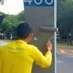 Plano Piloto intensifica recuperação de placas e combate à pichação