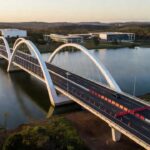 Ponte JK em Brasília com interdição parcial em dois horários