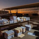 Área urbana de Brasília com espaços para distritos criativos no DF