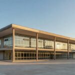 Escola pública vazia no DF simbolizando aposentadoria especial de professores