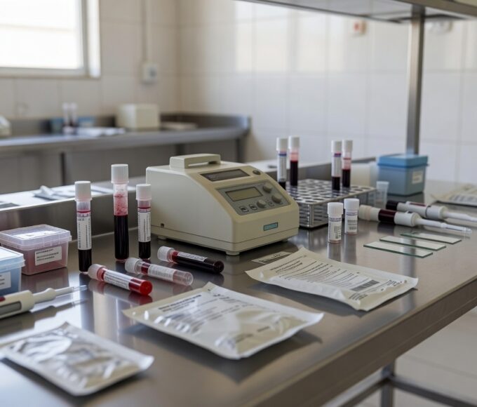 Laboratório de triagem neonatal em hospital de Brasília para fibrose cística e AME