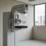 Equipamento de mamografia em hospital público do Distrito Federal para diagnóstico de câncer de mama