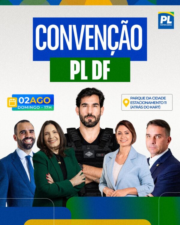 Policial João Renato mobiliza base para convenção do PL no DF