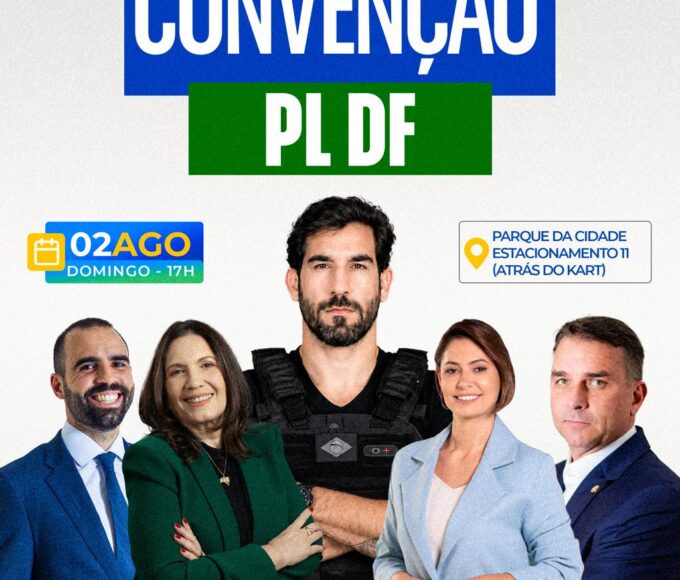 Policial João Renato mobiliza base para convenção do PL no DF