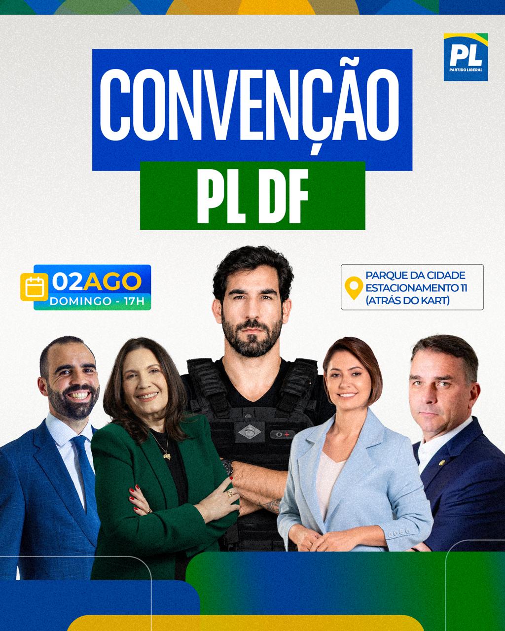 Policial João Renato mobiliza base para convenção do PL no DF