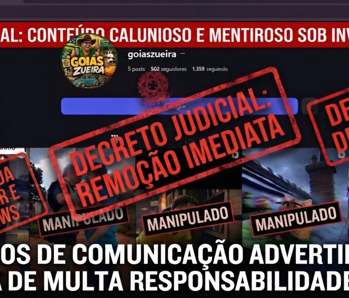 Justiça Eleitoral manda Meta retirar mentiras contra candidato Cristóvão Tormin em Goiás