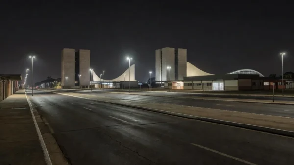 Ruas de Taguatinga e Plano Piloto com ações de acolhimento social em Brasília