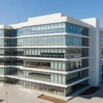 Hospital moderno em Brasília representando proposta de atendimento ao idoso e moradores de rua no DF