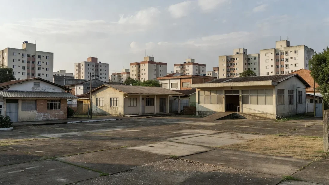 Centro comunitário em Taguatinga representando conselhos comunitários e FAC