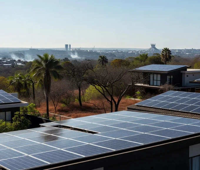 Painéis solares no Distrito Federal para energia por assinatura