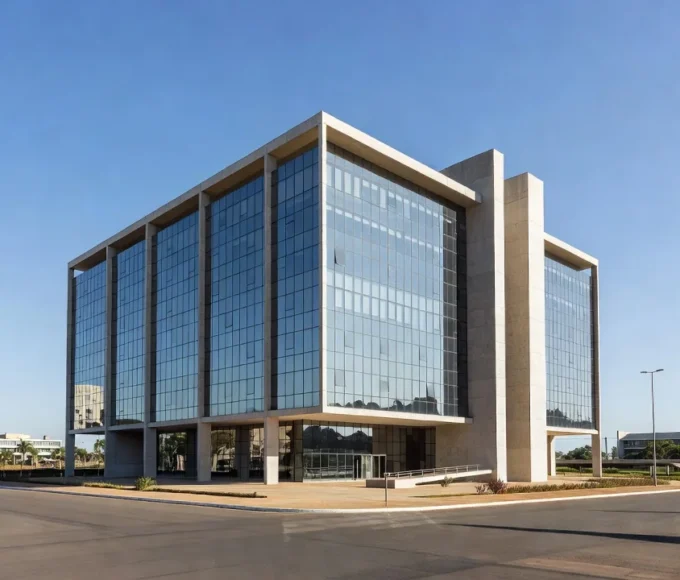 Fachada do Banco de Brasília em Brasília, DF, sobre recuperação de recursos pelo GDF